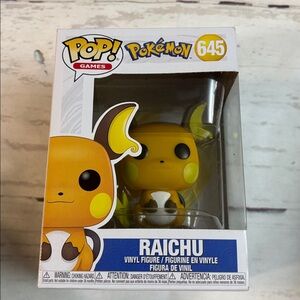 #128 Pokemon Raichu Pop! Vinyl Figure #645